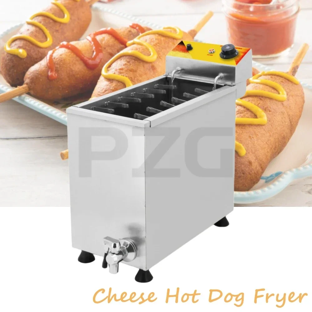 Corn Dog Stick - Elektryczna frytownica o dużej pojemności, komercyjna