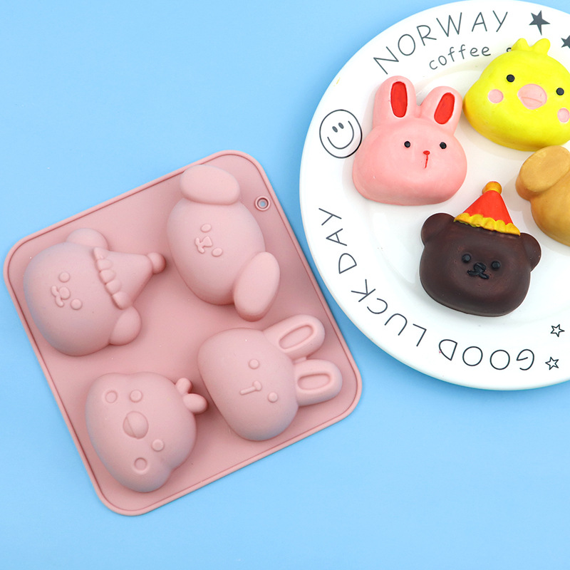 Bunny Cake Mold - Forma silikonowa do ciasta w kształcie