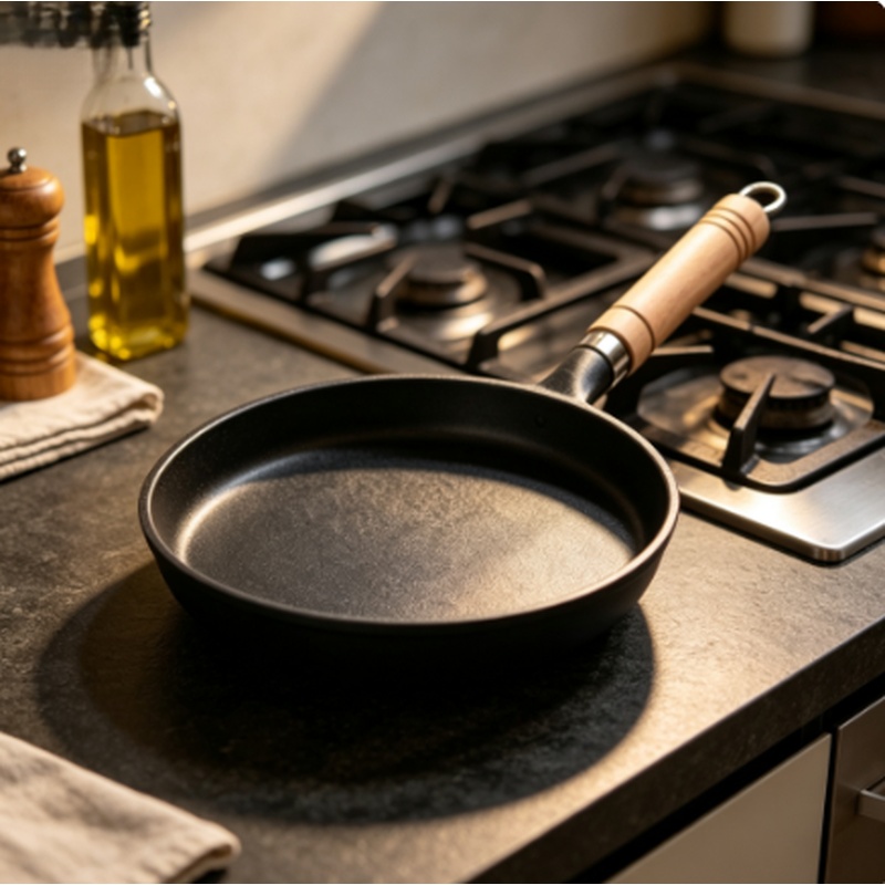 Patelnia żeliwna 26 cm, niepow – Cast Iron Corn recenzja i cena