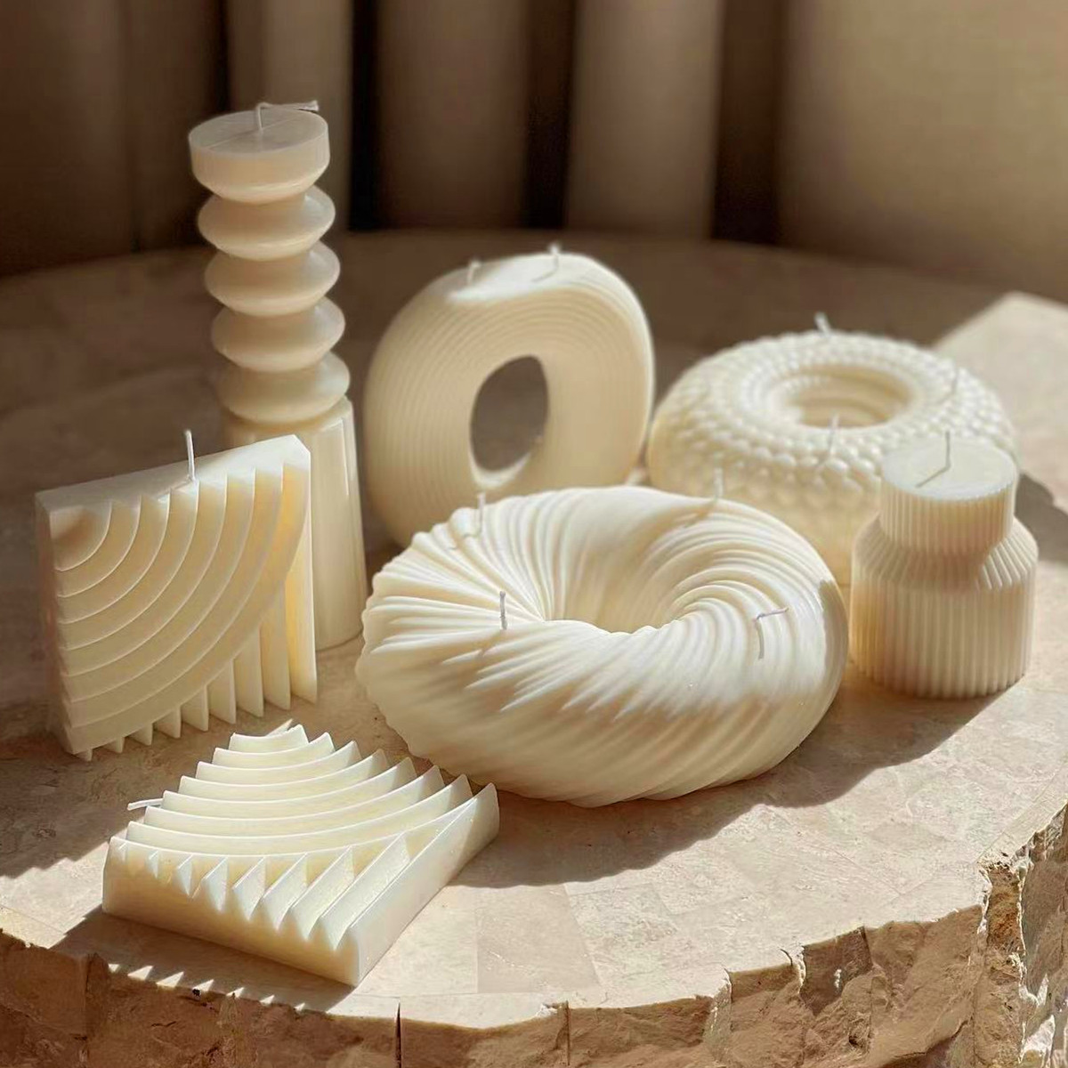 Duży kształt pączka świeca sil – Donut Mold Silicone recenzja i cena
