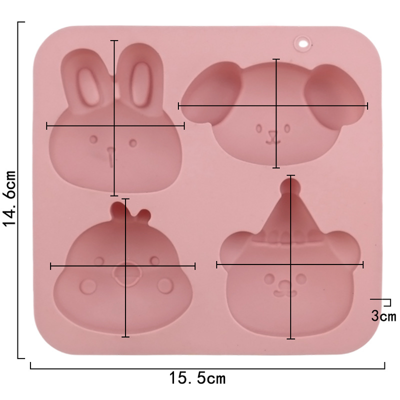Forma silikonowa do ciasta w k – Bunny Cake Mold recenzja i cena